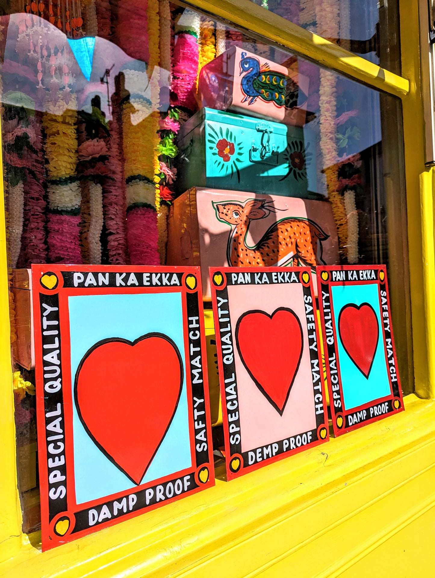 Truck art plaques