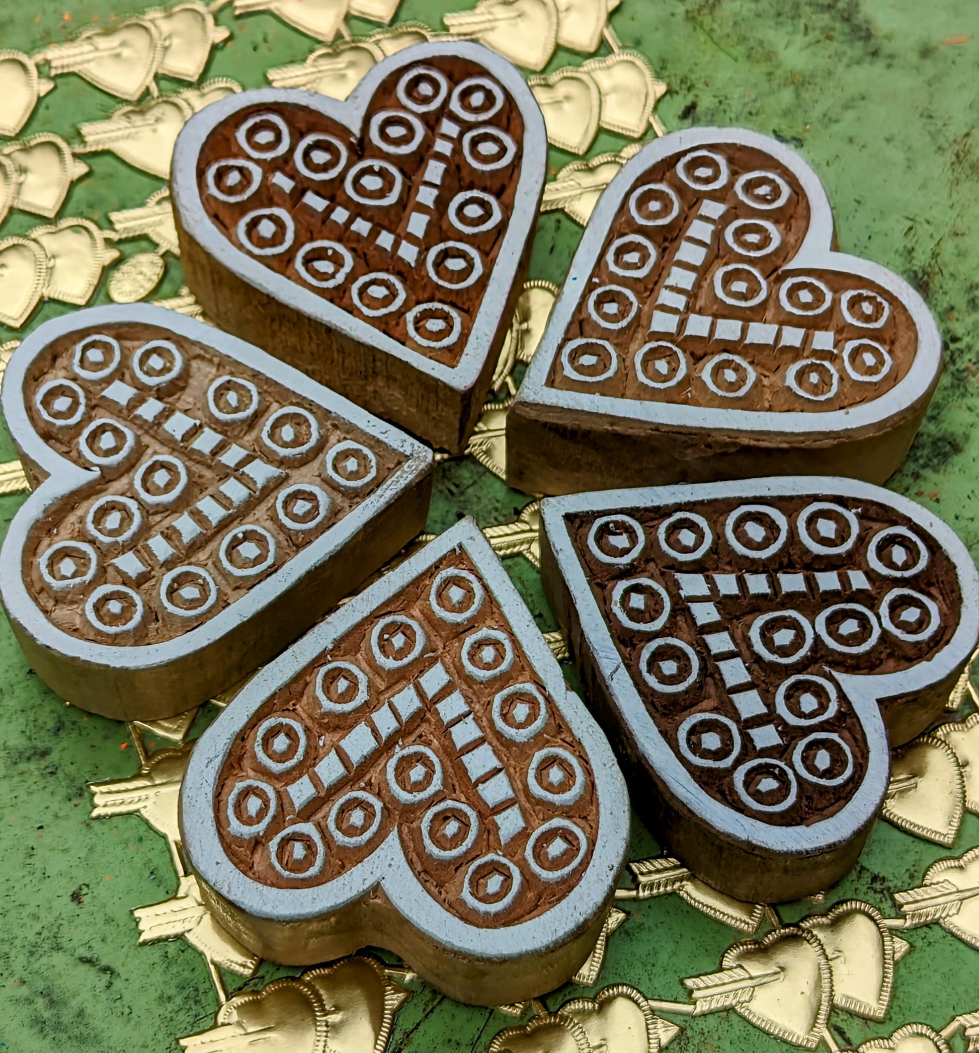 Heart wood blocks