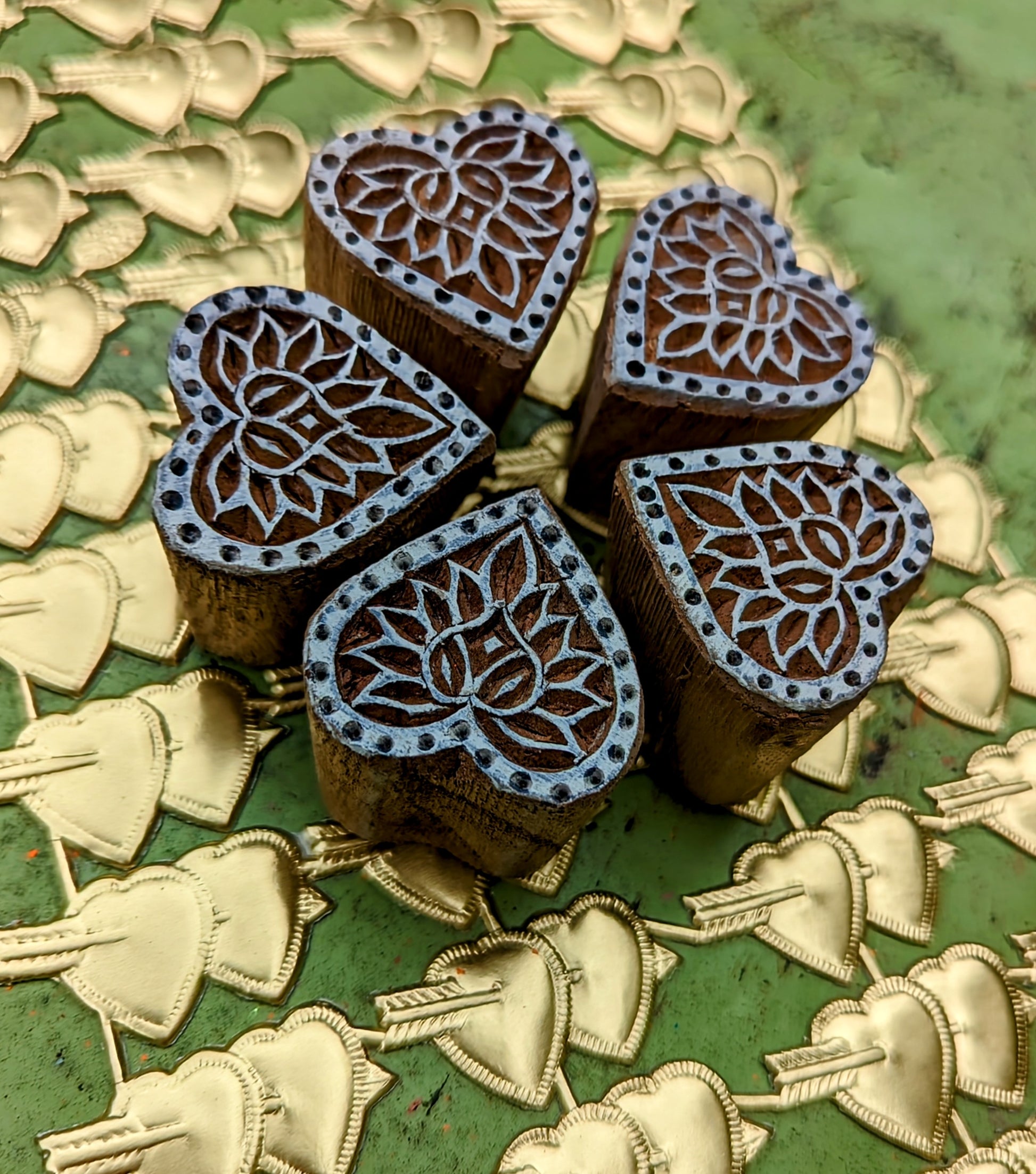 Heart wood blocks