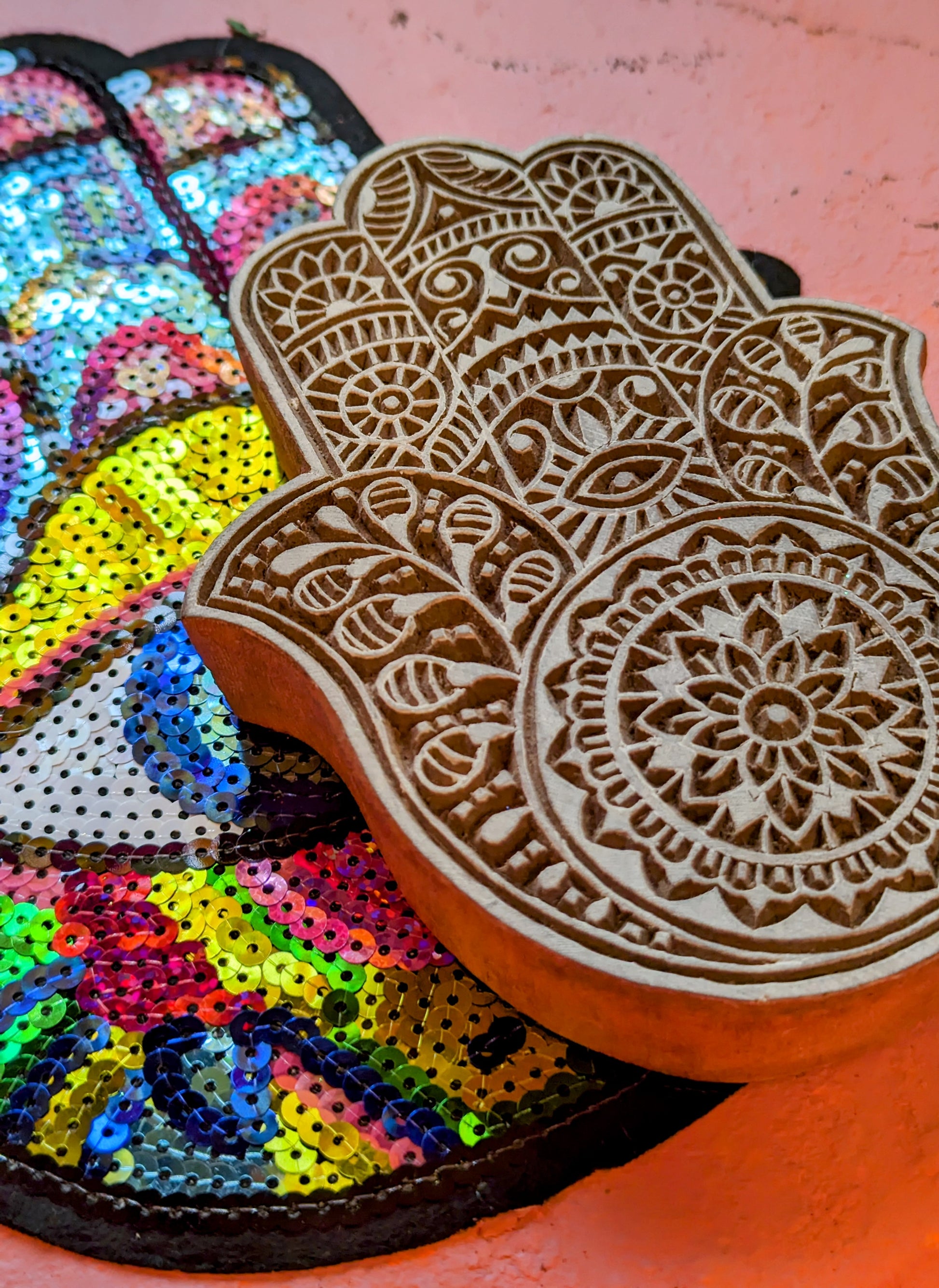 Spiritual wood blocks