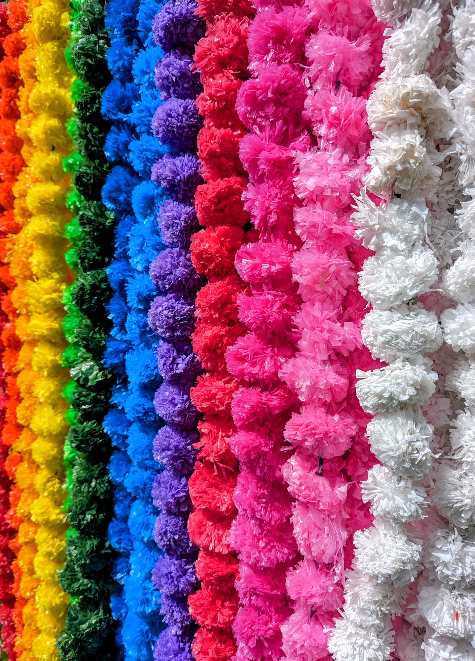 Pompom garlands