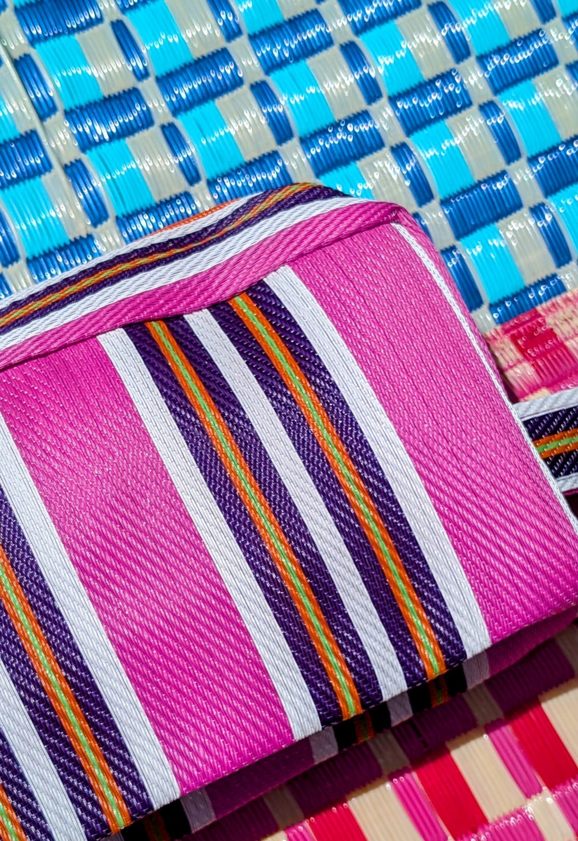 Recycled wash bag