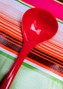 Bright melamine ladle