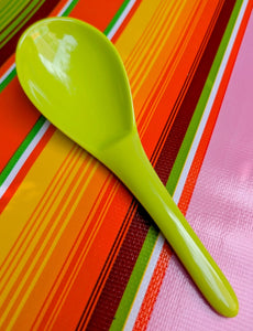 Bright melamine rice serving spoon