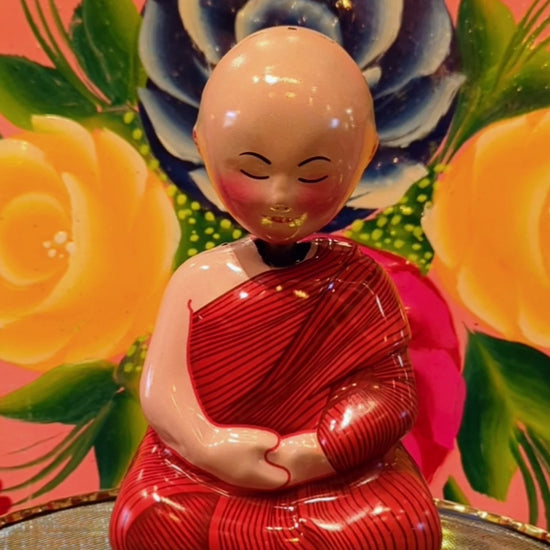 Meditating Monk