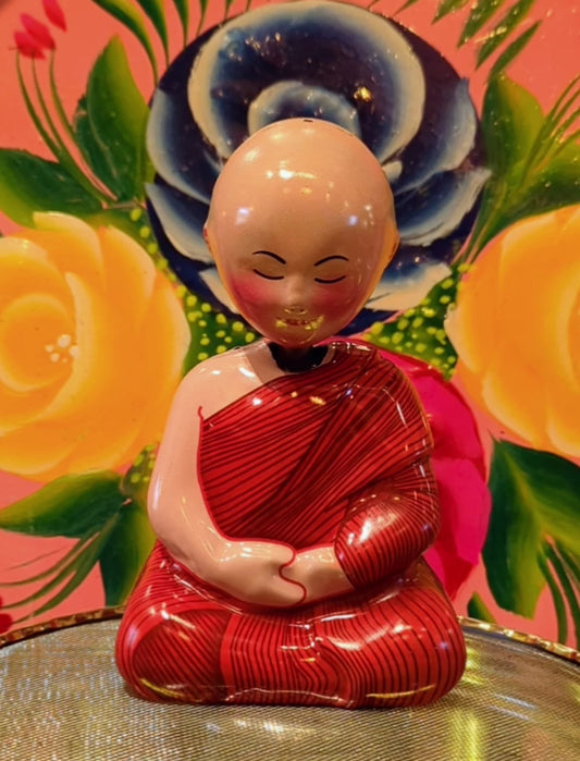 Meditating Monk