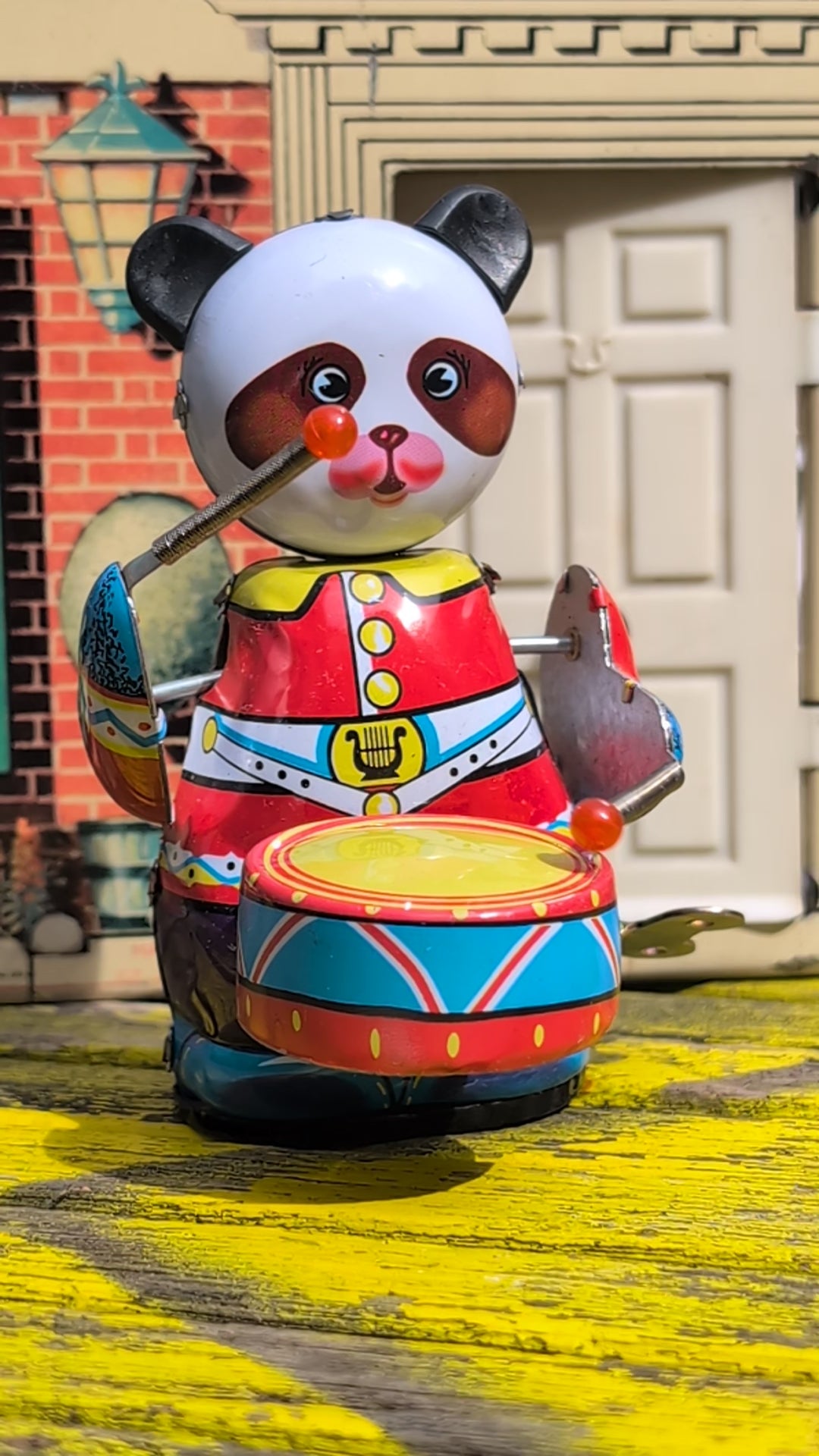 Drumming Panda - amusing gay brand