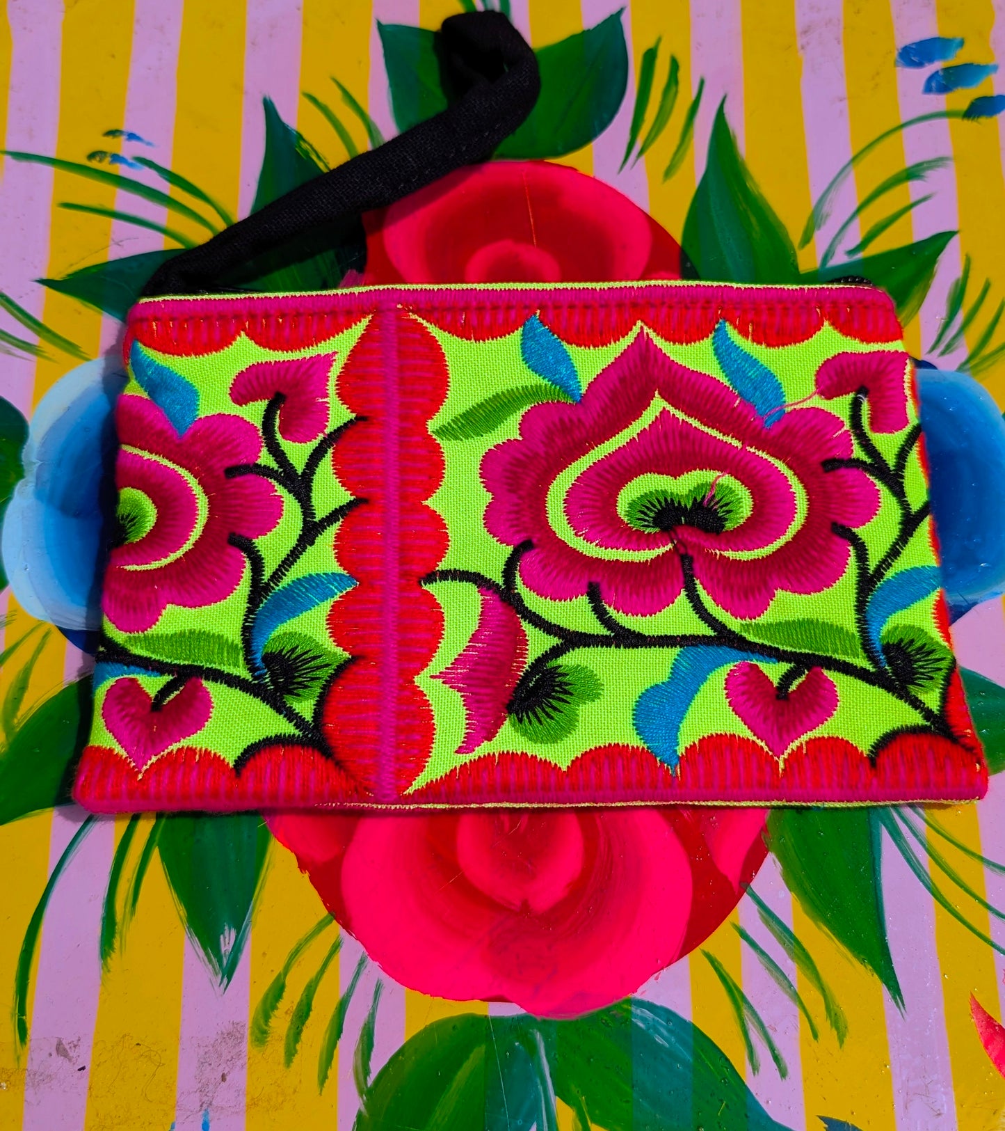 Peony tribal purses