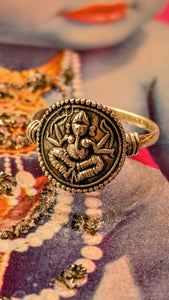 Hindu god amulet rings