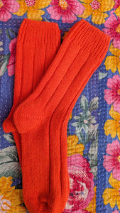 Soft luxe recycled wool socks