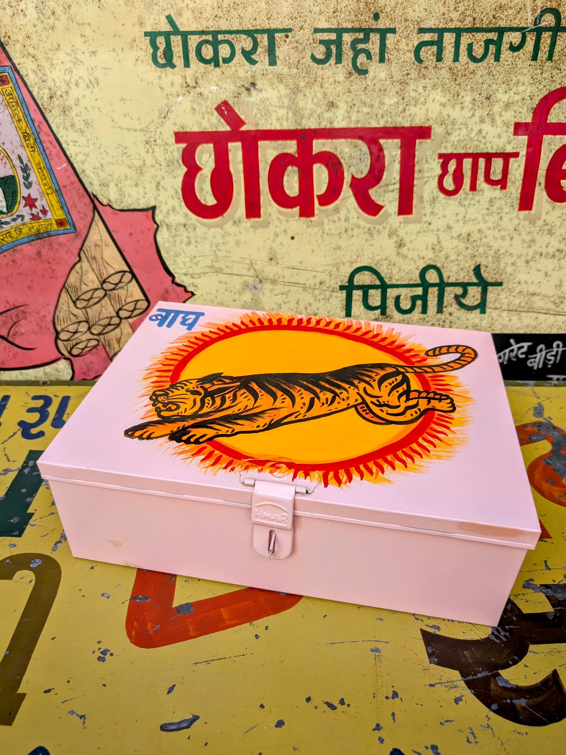 Indian truck art jewellery/sewing boxes