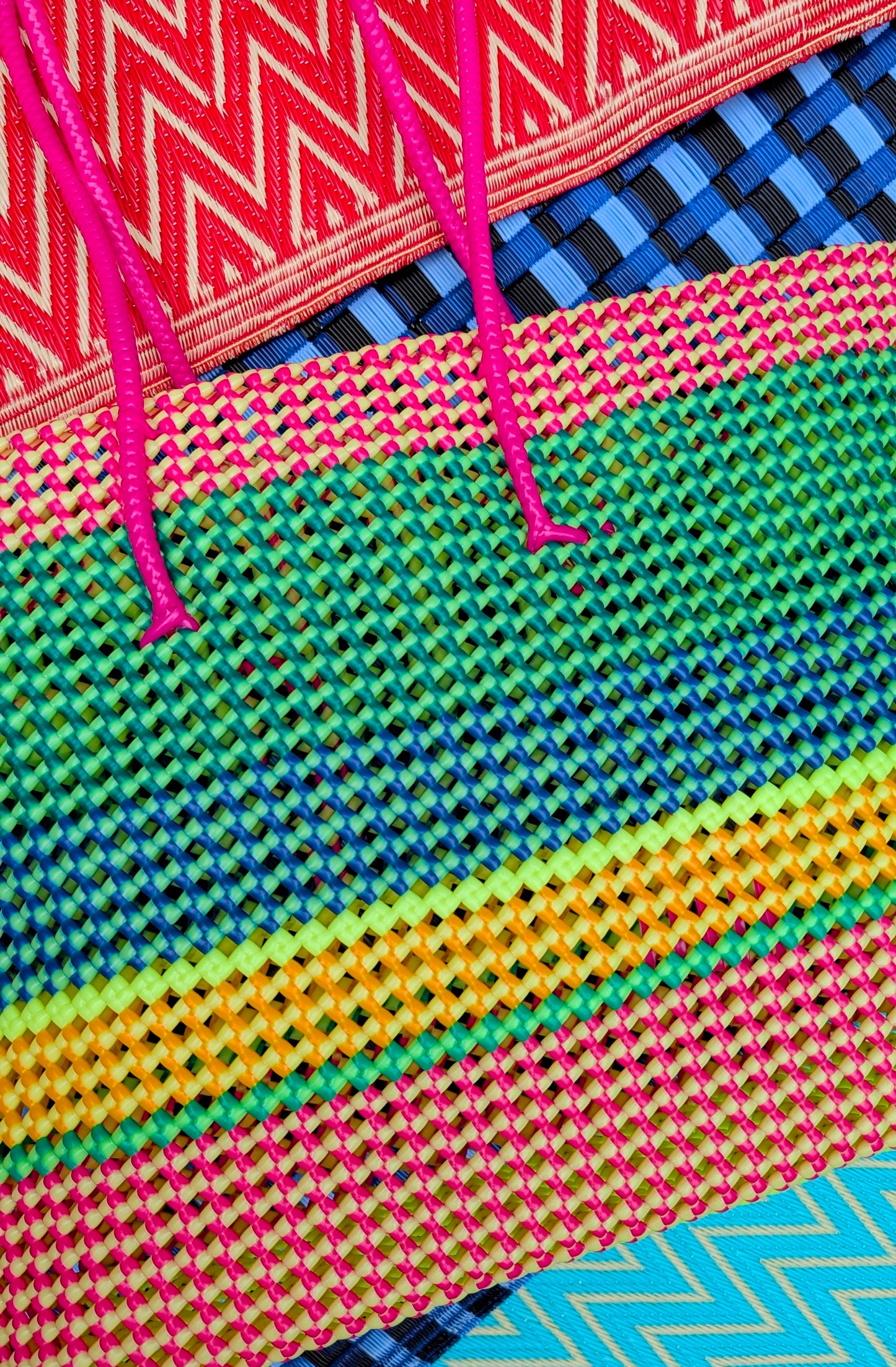 Scoubidou South India shopping basket