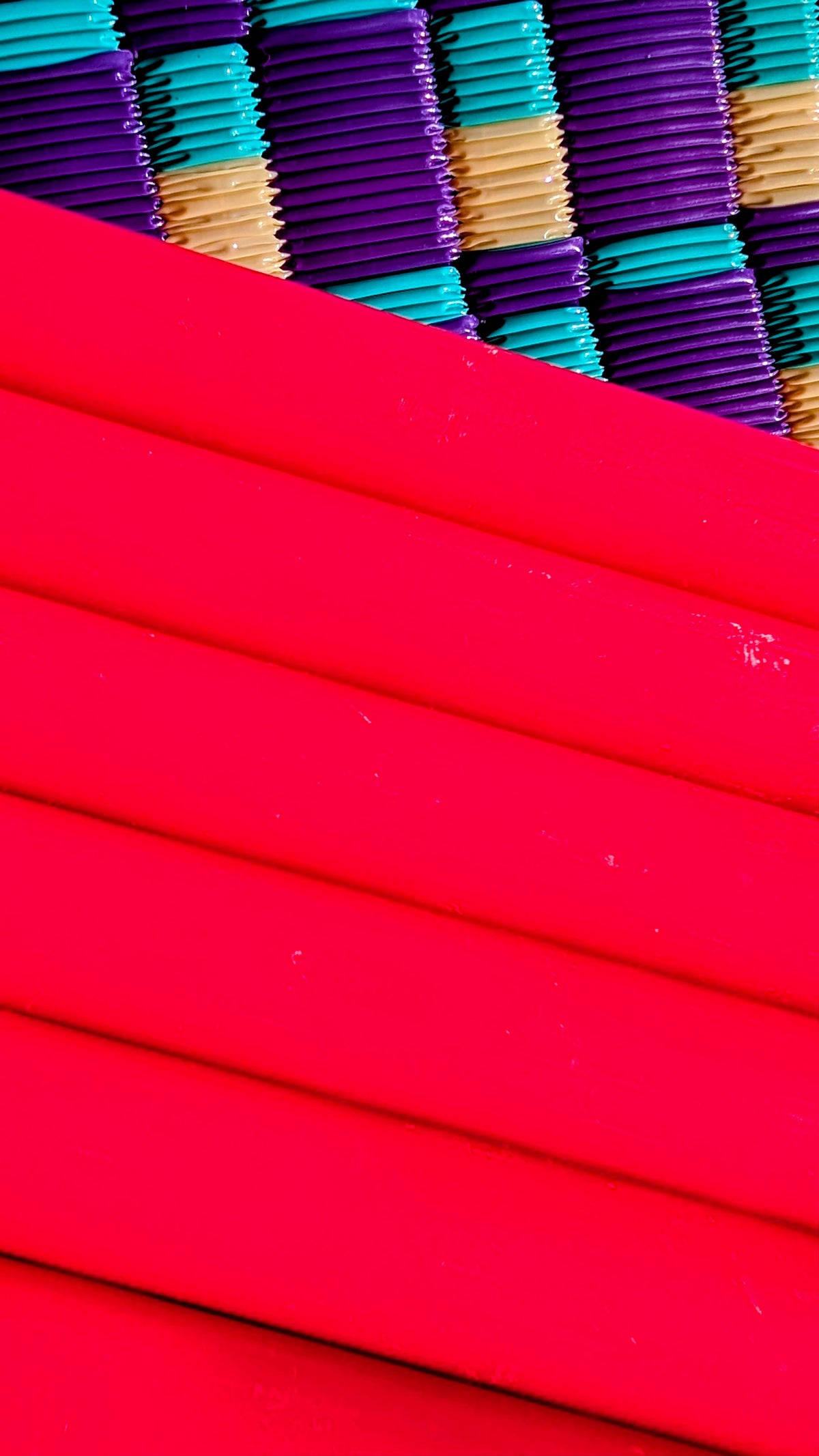 Luxe neon bright candles