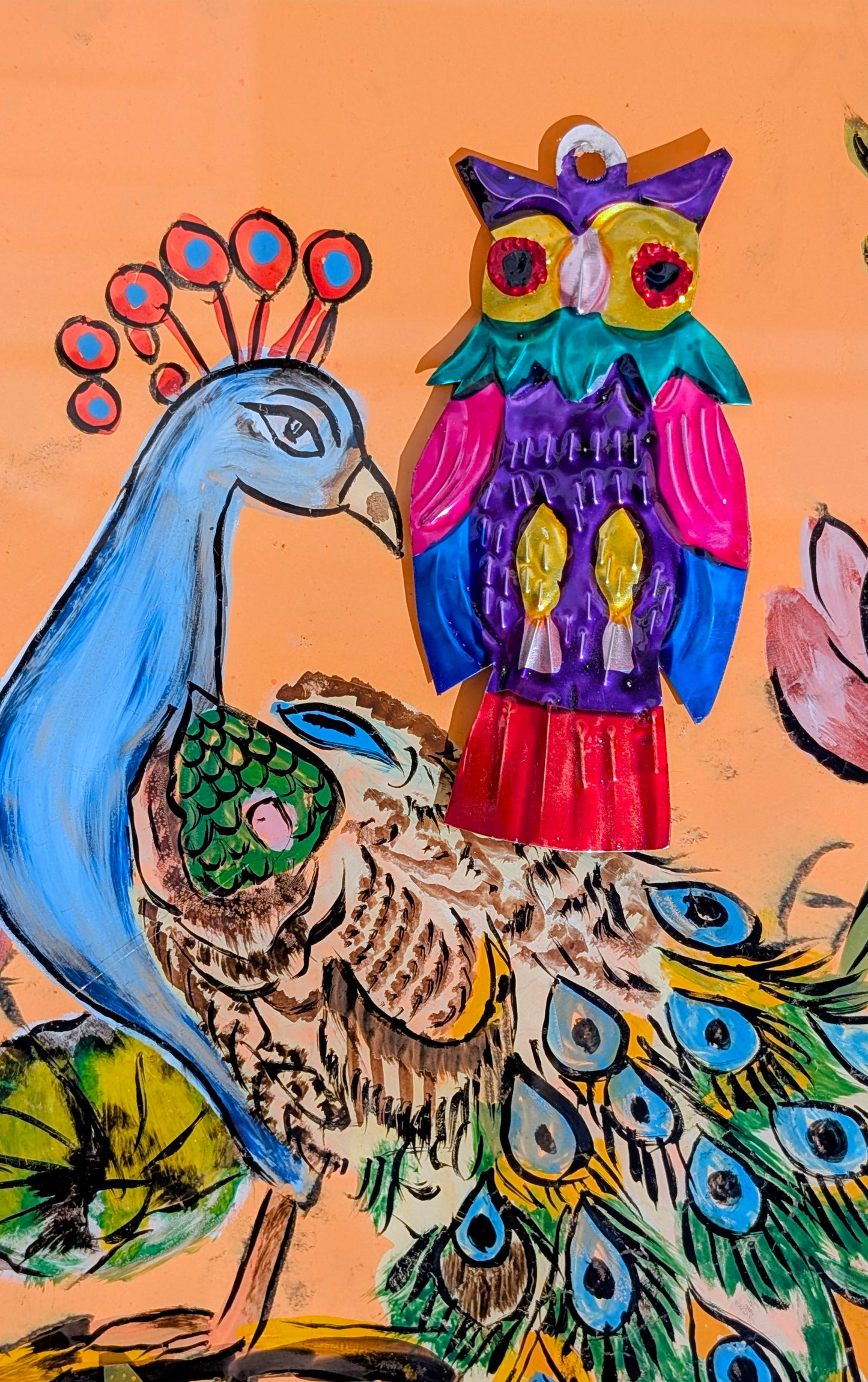 Tin bird milagros