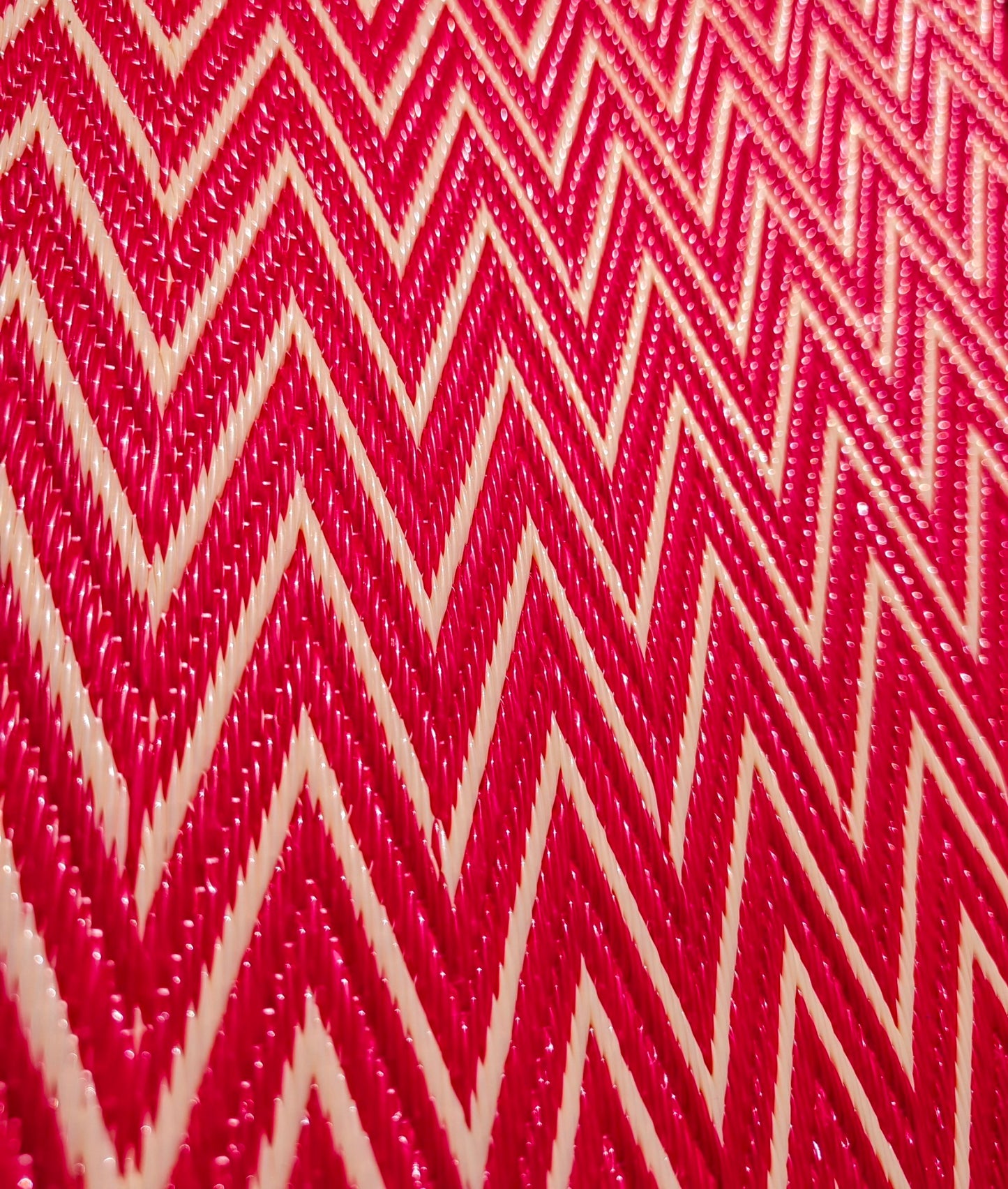 Senegalese recycled plastic mat - MEDIUM