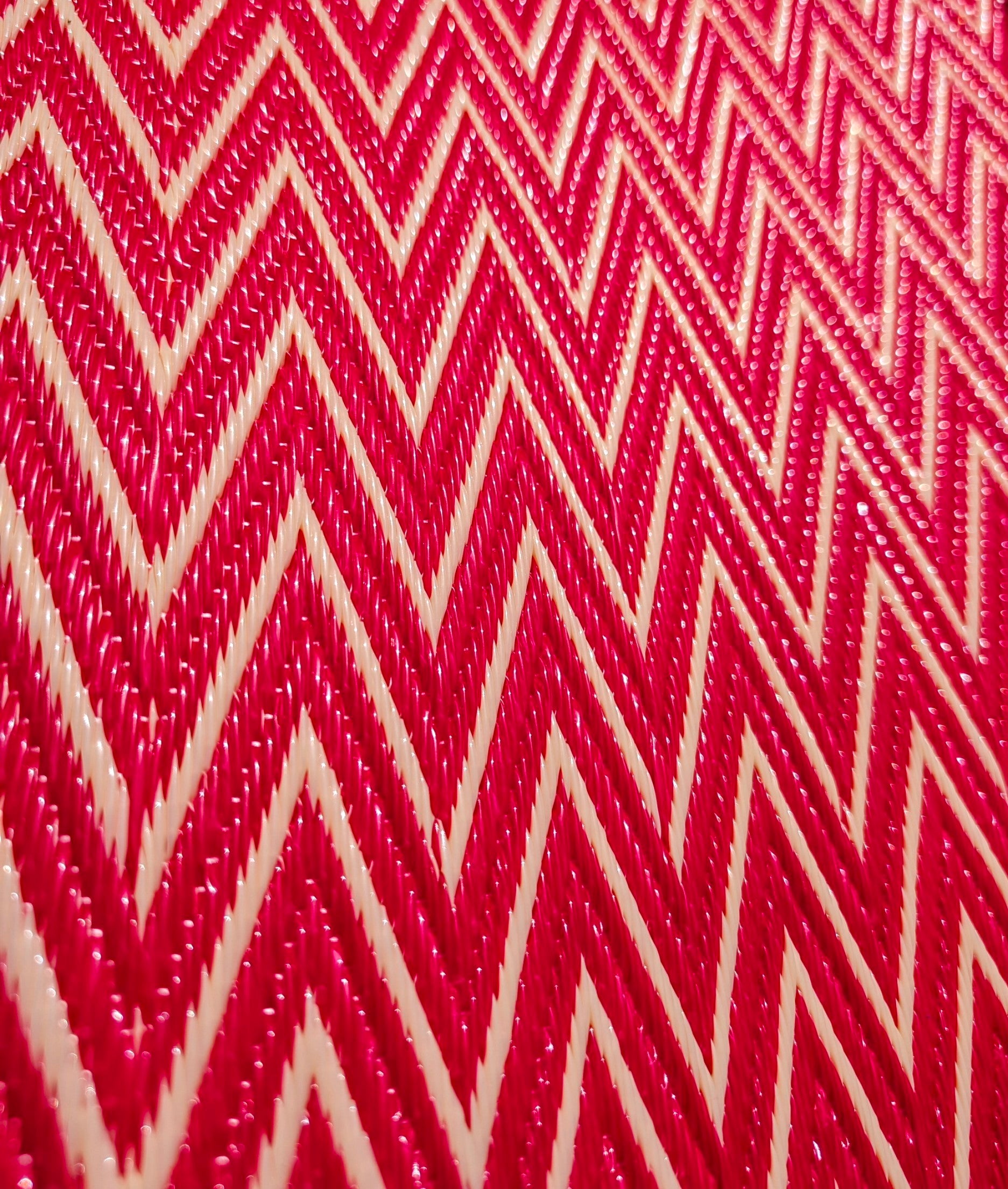 Senegalese recycled plastic mat - MEDIUM