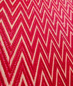 Senegalese recycled plastic mat - MEDIUM
