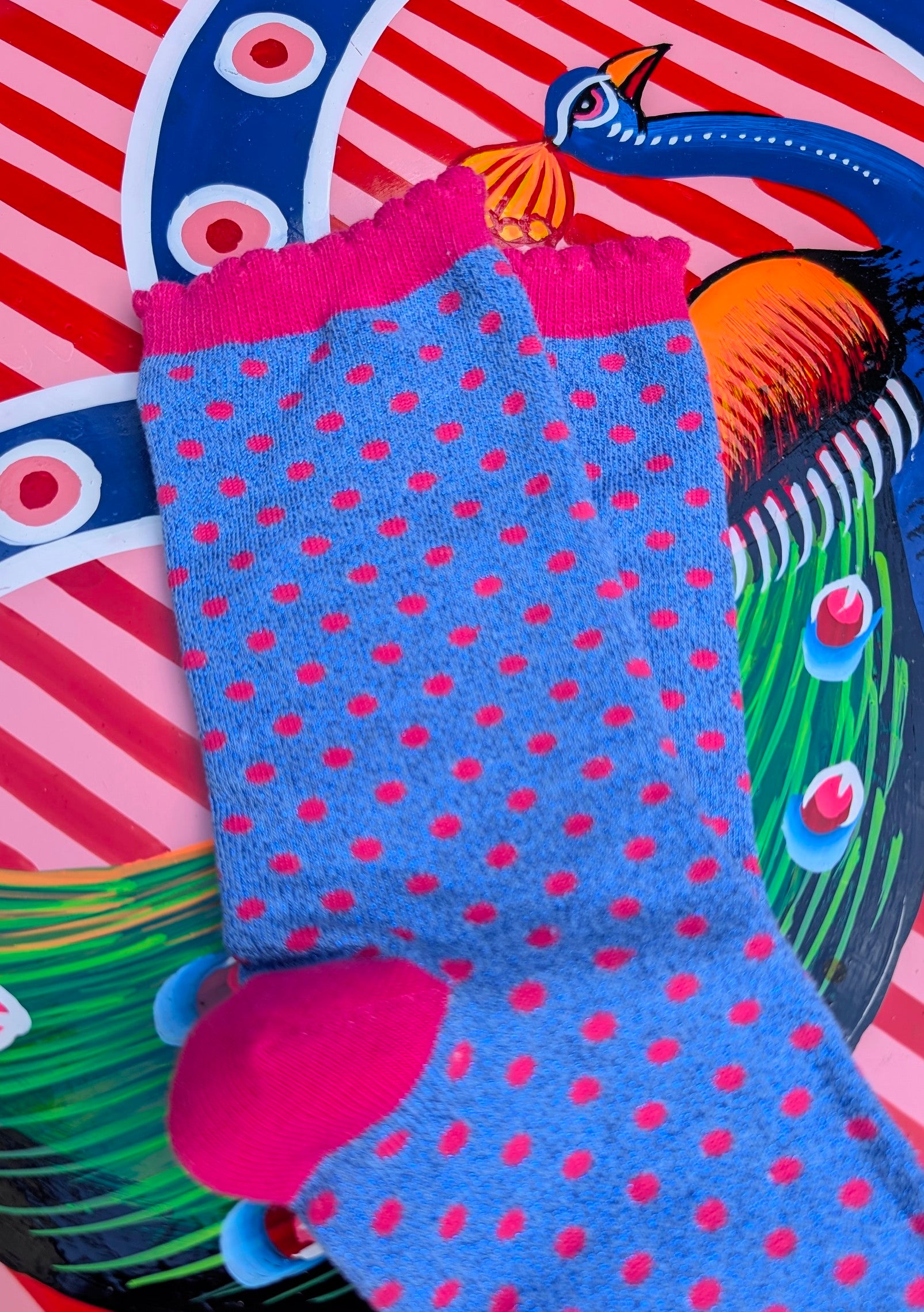 Patterntastic Glitter Socks