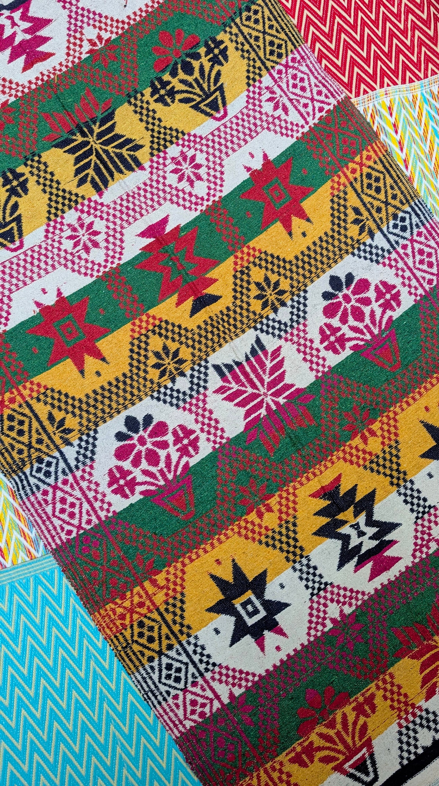 Folk art rug
