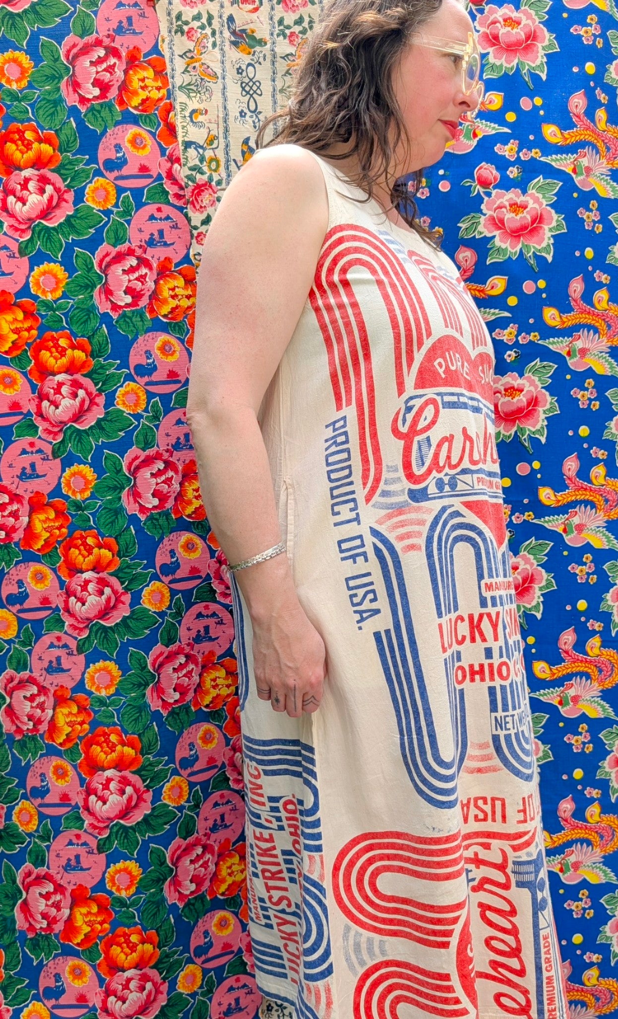 Punchy packaging sleeveless dress