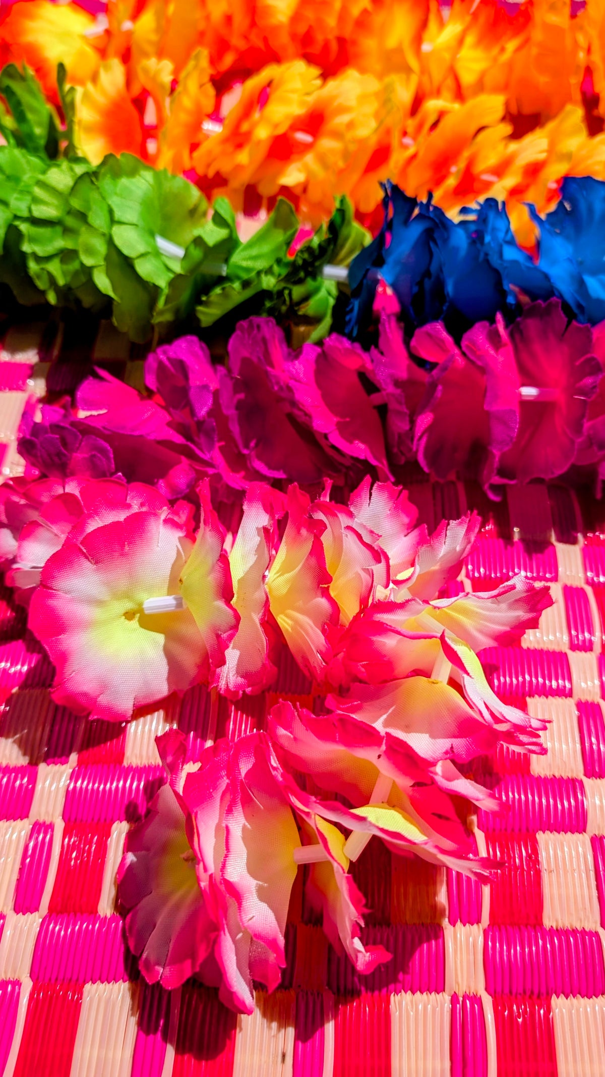 Rainbow garland