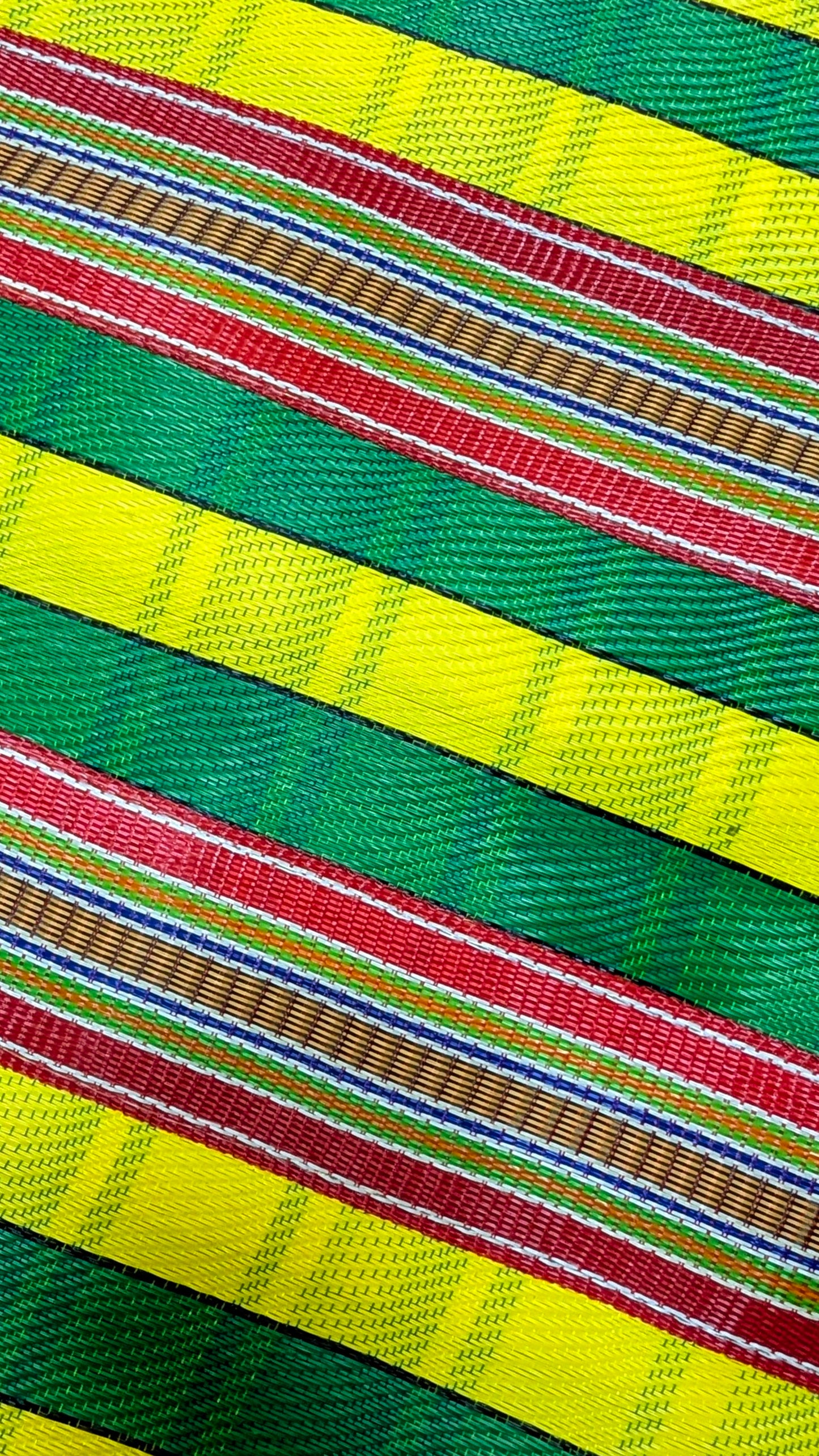Big stripe market bag