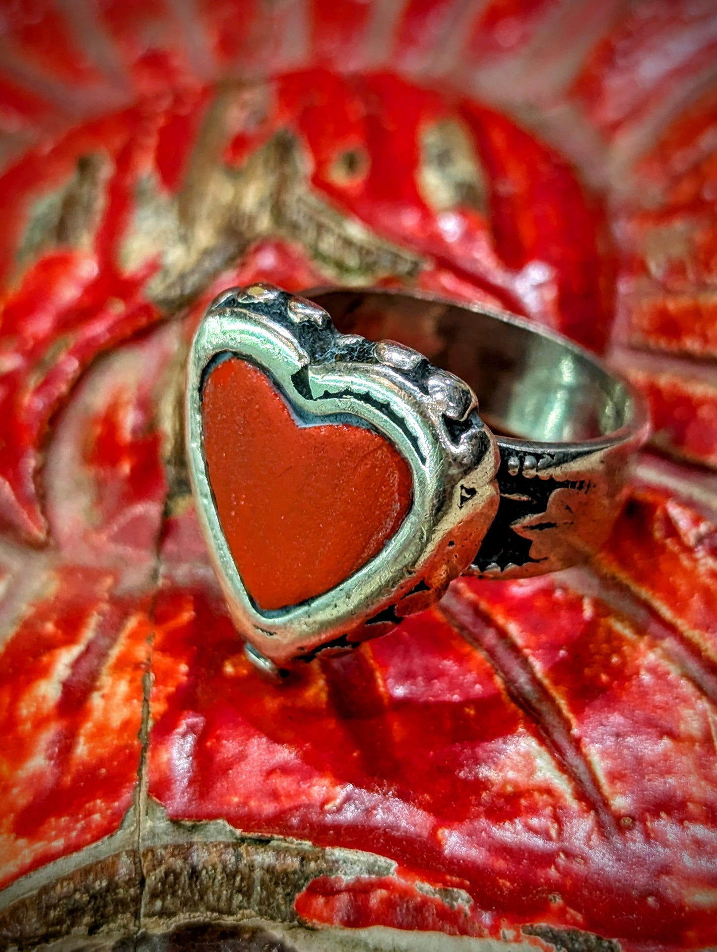 Rajasthan heart ring