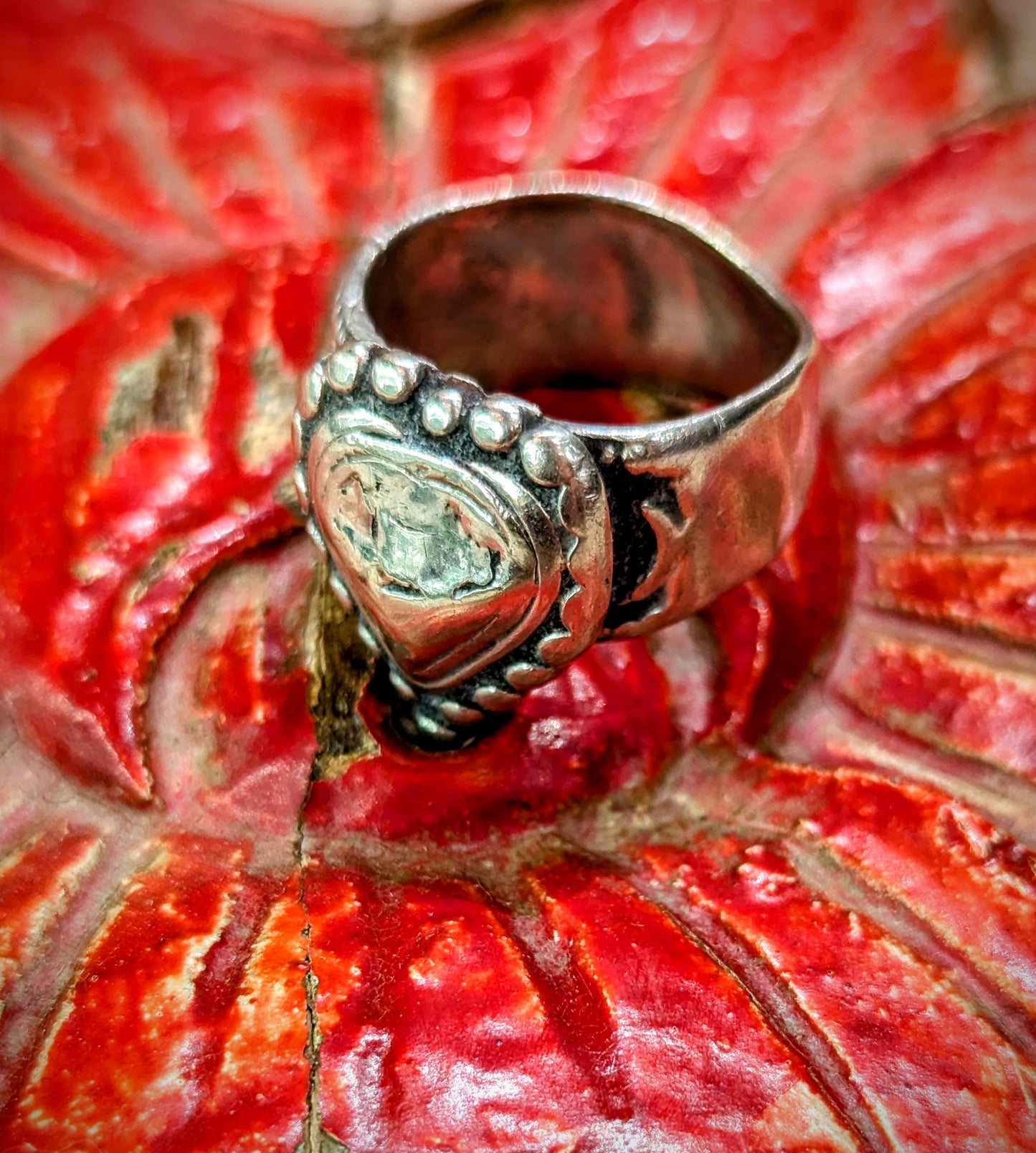 Rajasthan heart ring