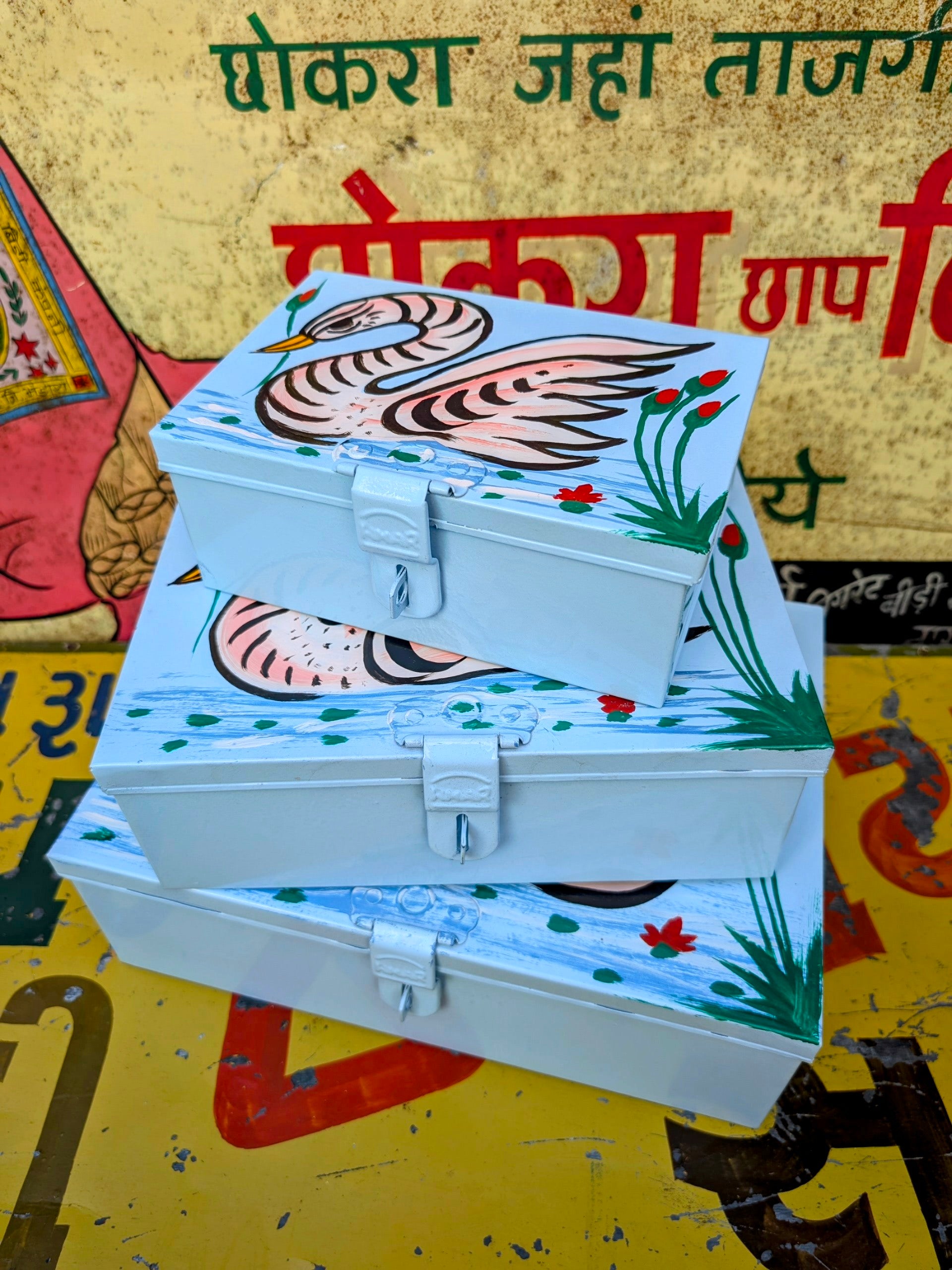 Indian truck art jewellery/sewing boxes