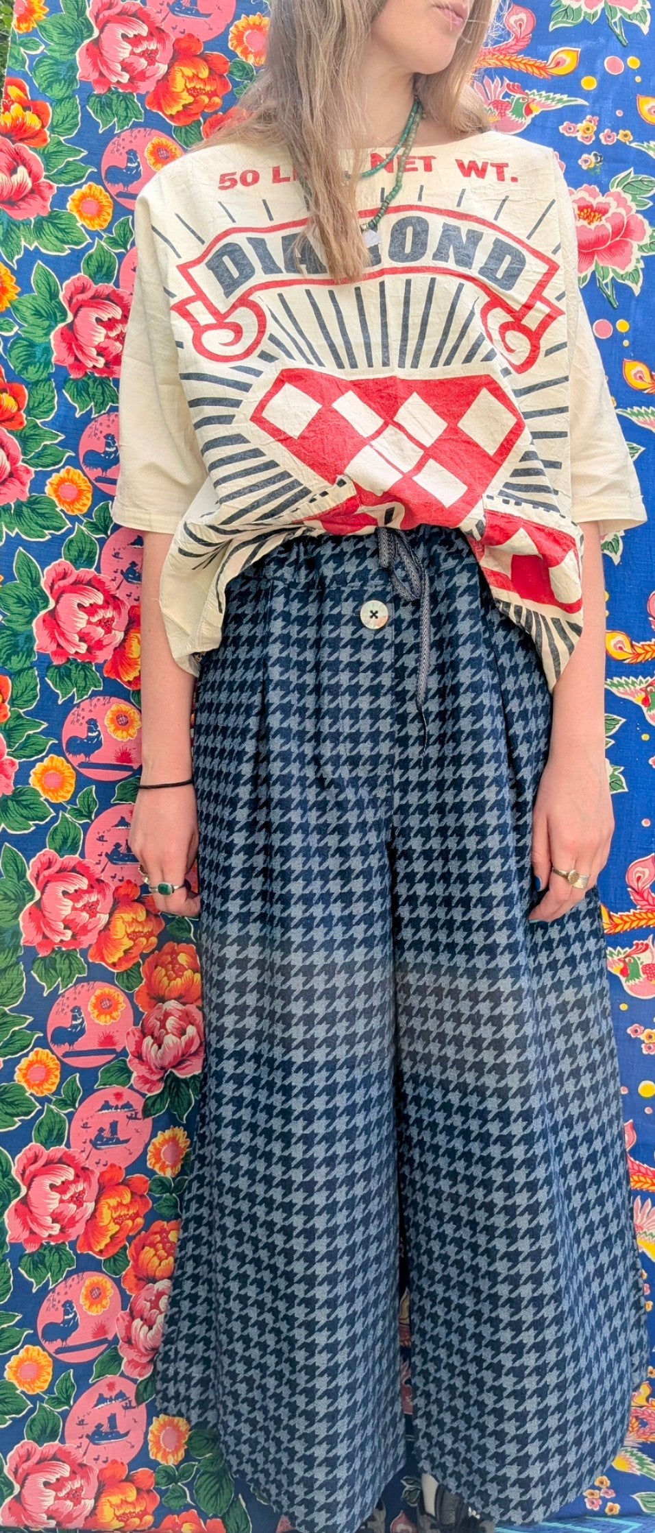 Denim culottes