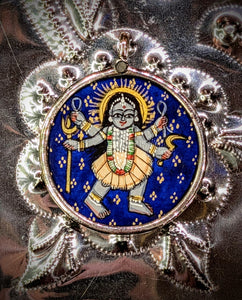 Kali painted pendants