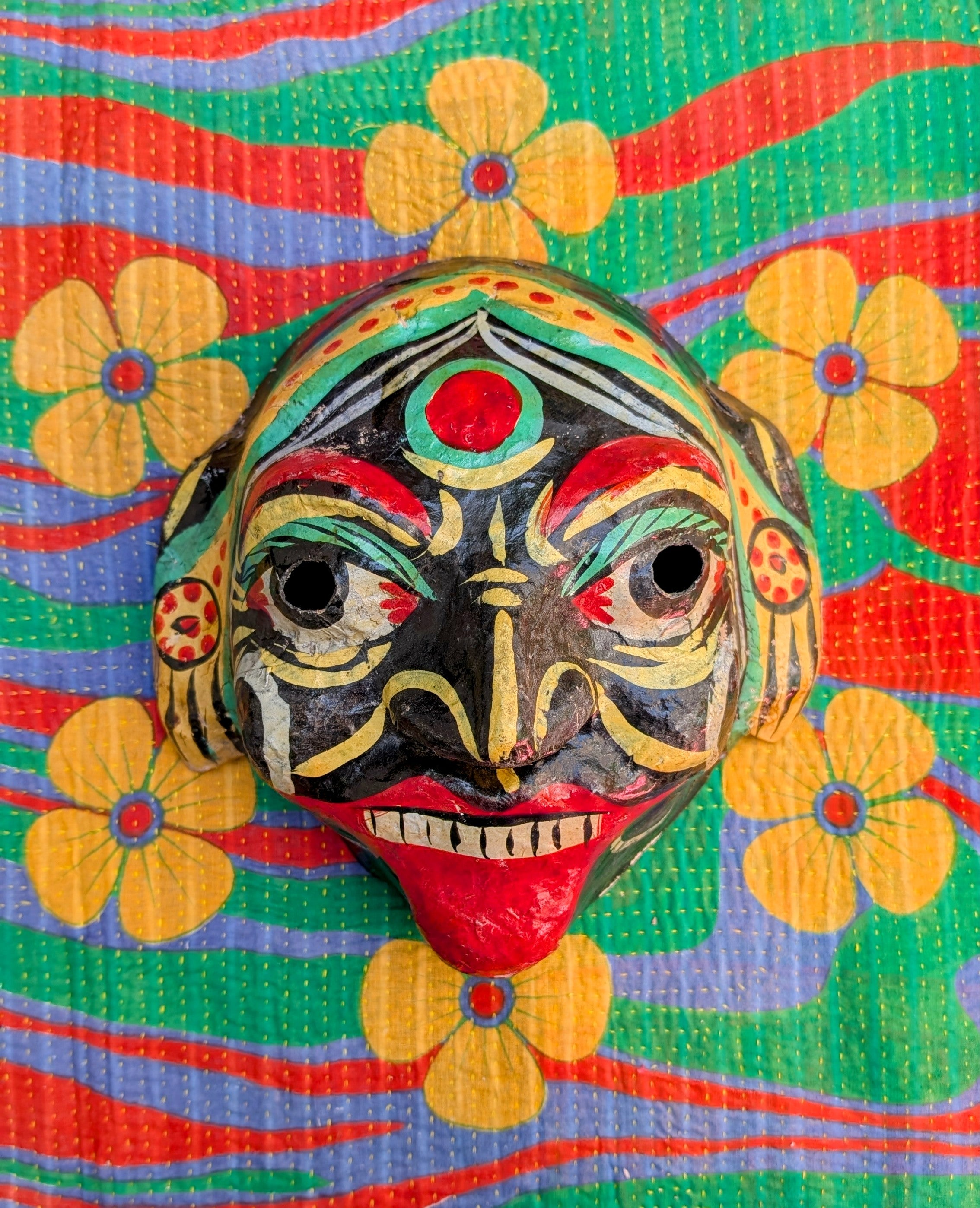 Indian paper mache masks