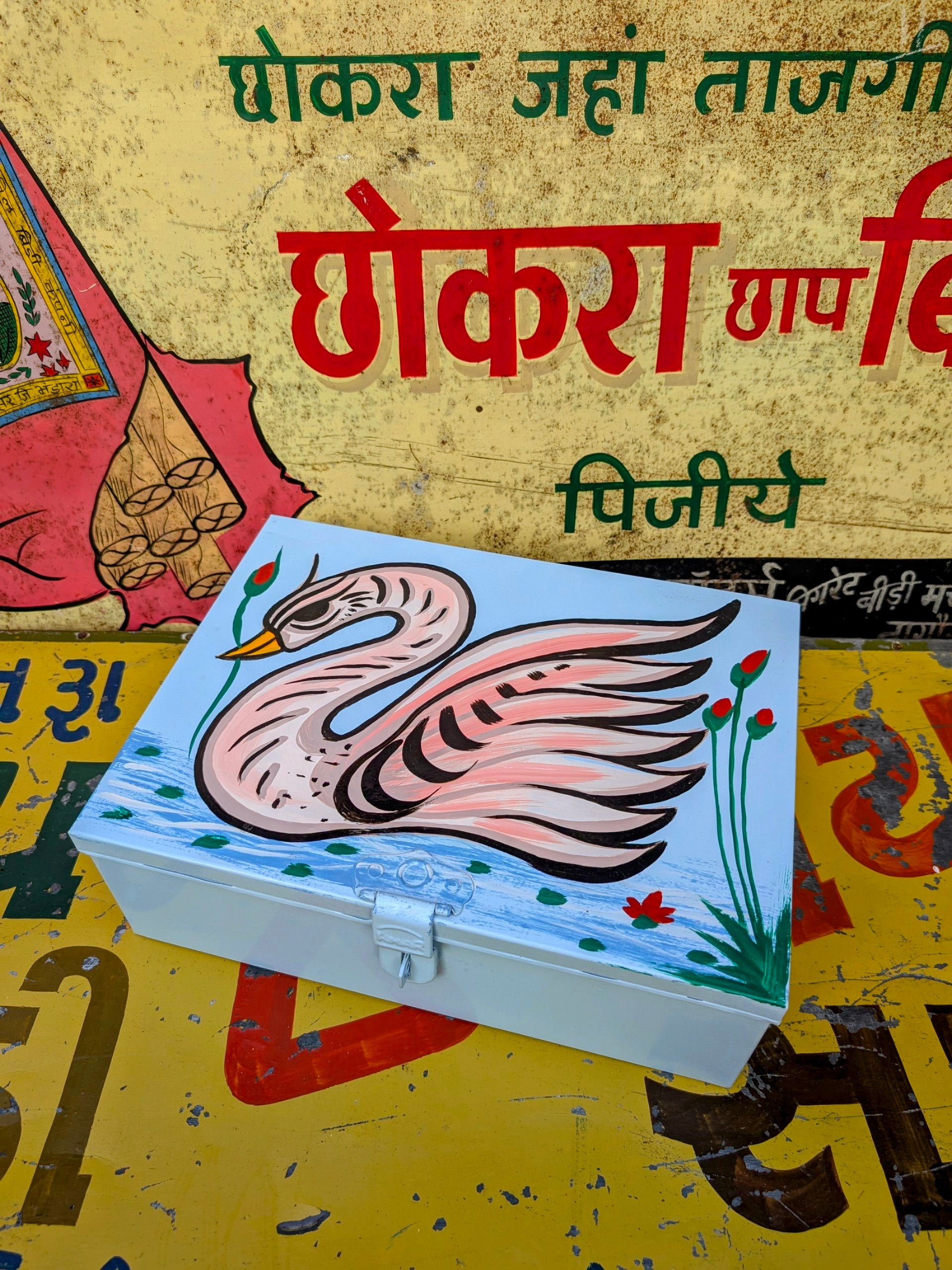 Indian truck art jewellery/sewing boxes