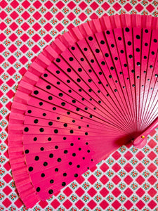 Hand painted spot fans