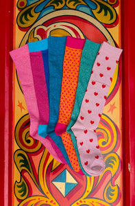 Knee length glitter socks!!