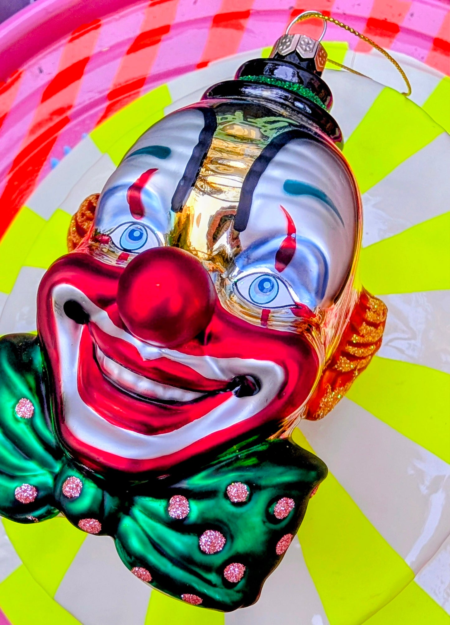 Terrifying clown!