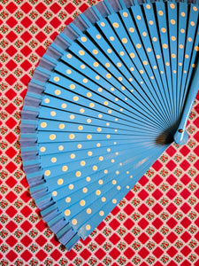 Hand painted spot fans