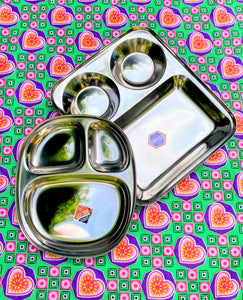 Stainless steel thali