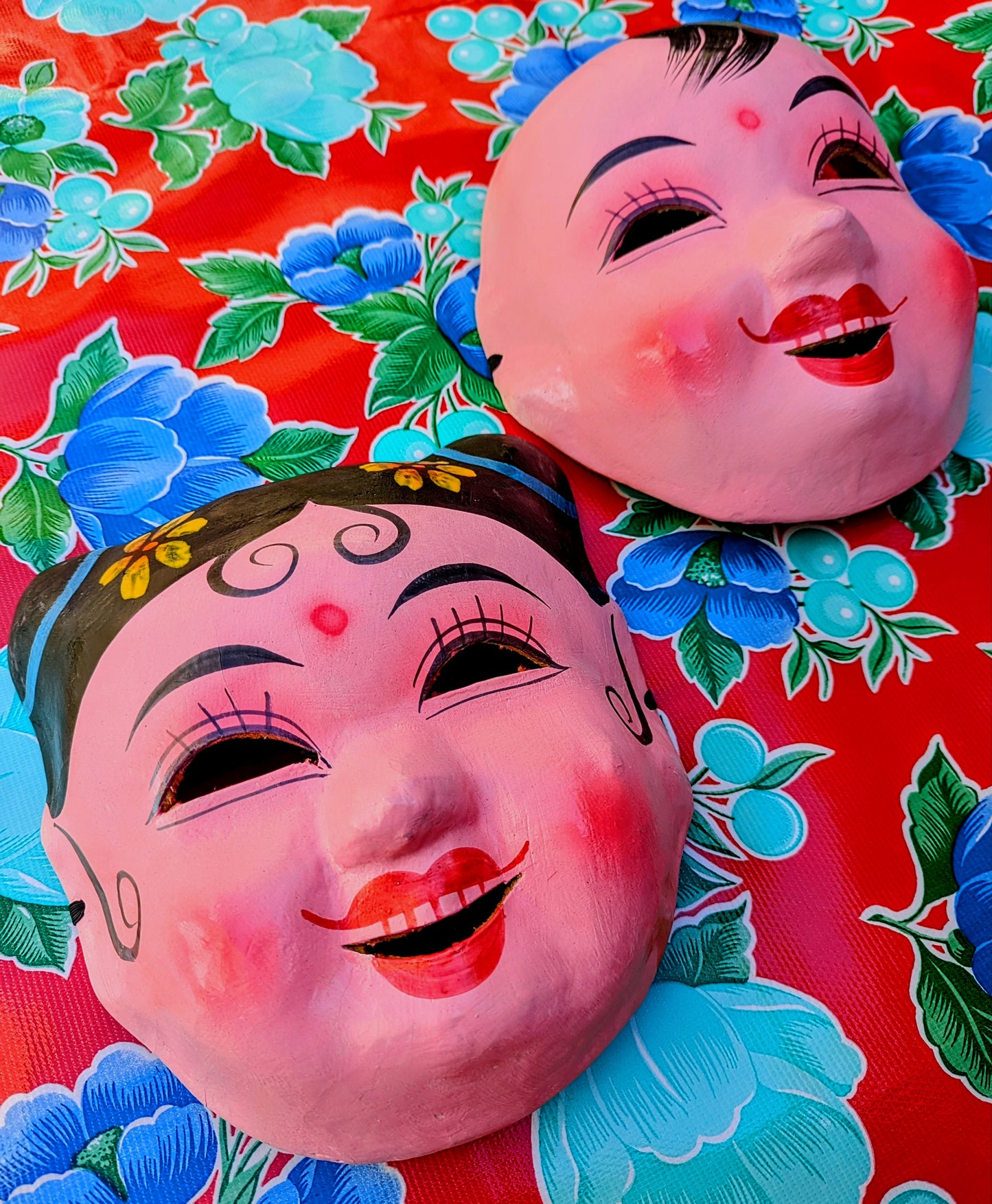 Chinese opera masks