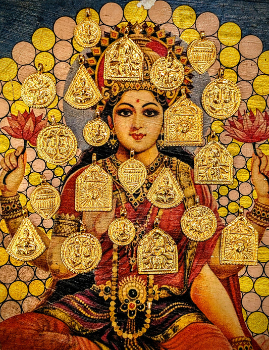 Super light and lovely Gods and goddesses pendants.

Handmade in Rajasthan from silver then plated with 18ct gold.

Wear them on a chain or silk thread, or hang them on hoops from your ears!

Gold plated silver.