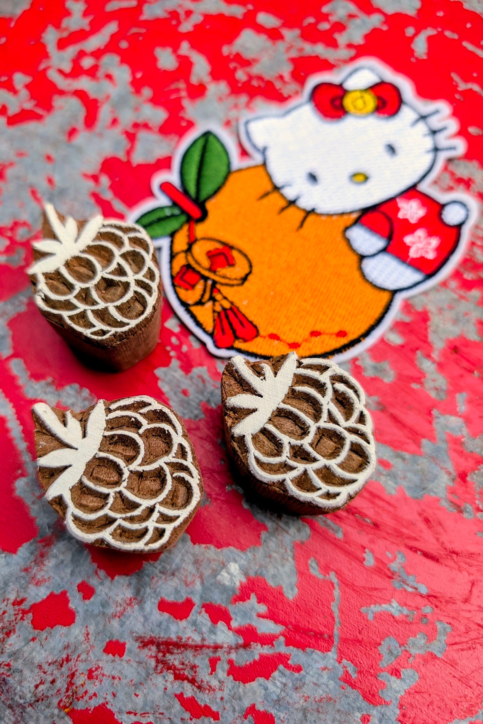 Fruity woodblocks