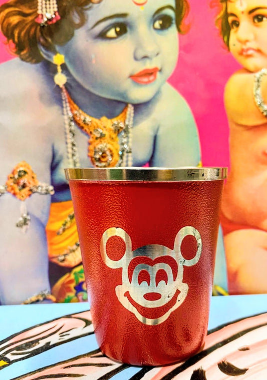 Jingle mickey baby stainless steel cup