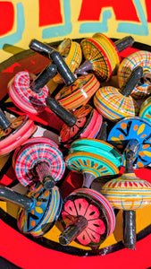 Fancy spinning tops