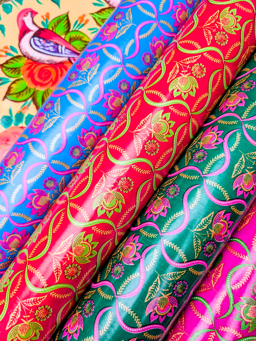 Indian wrap - fancy floral