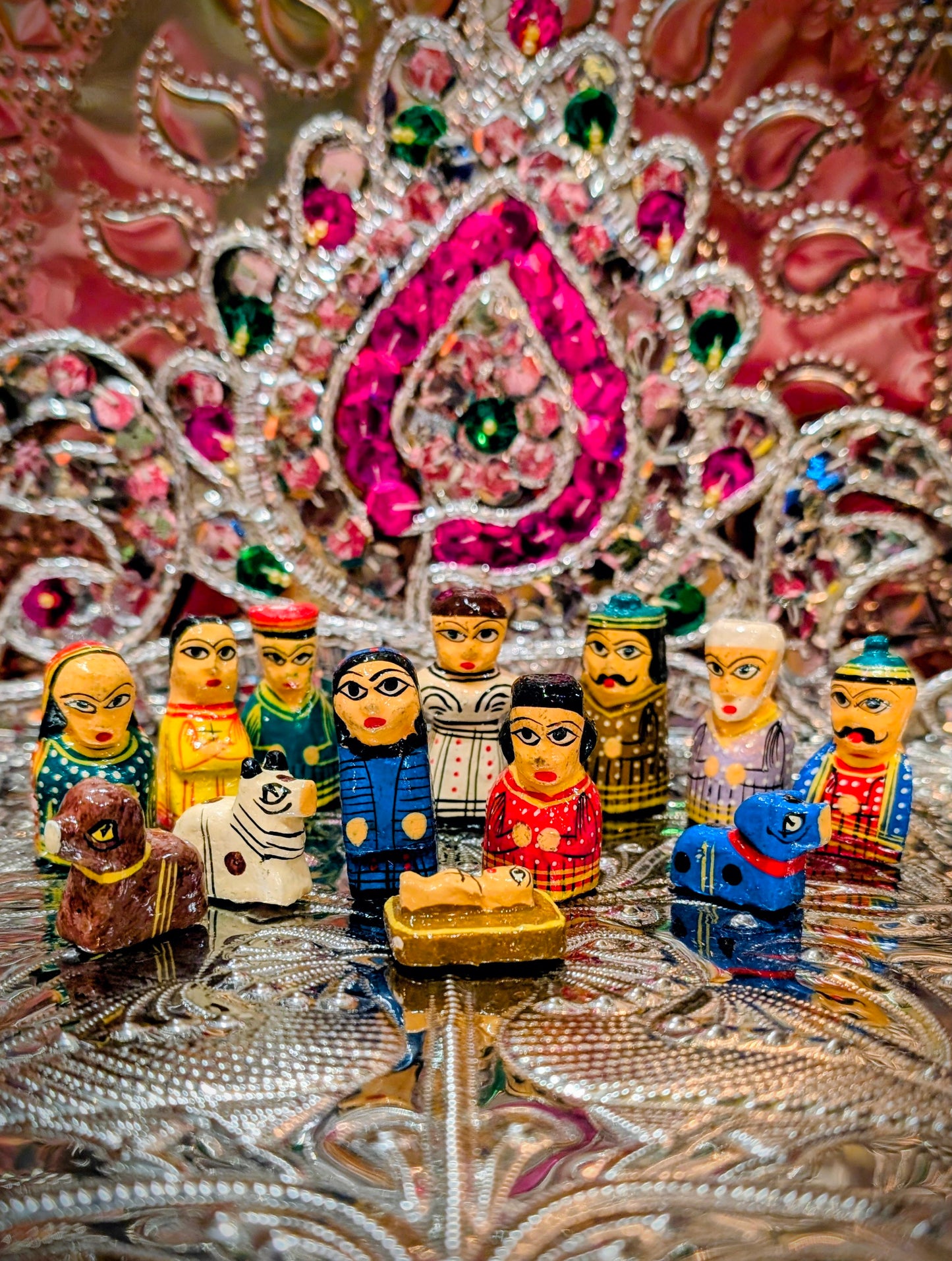 Indian village nativity