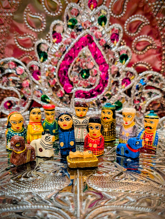 Indian village nativity