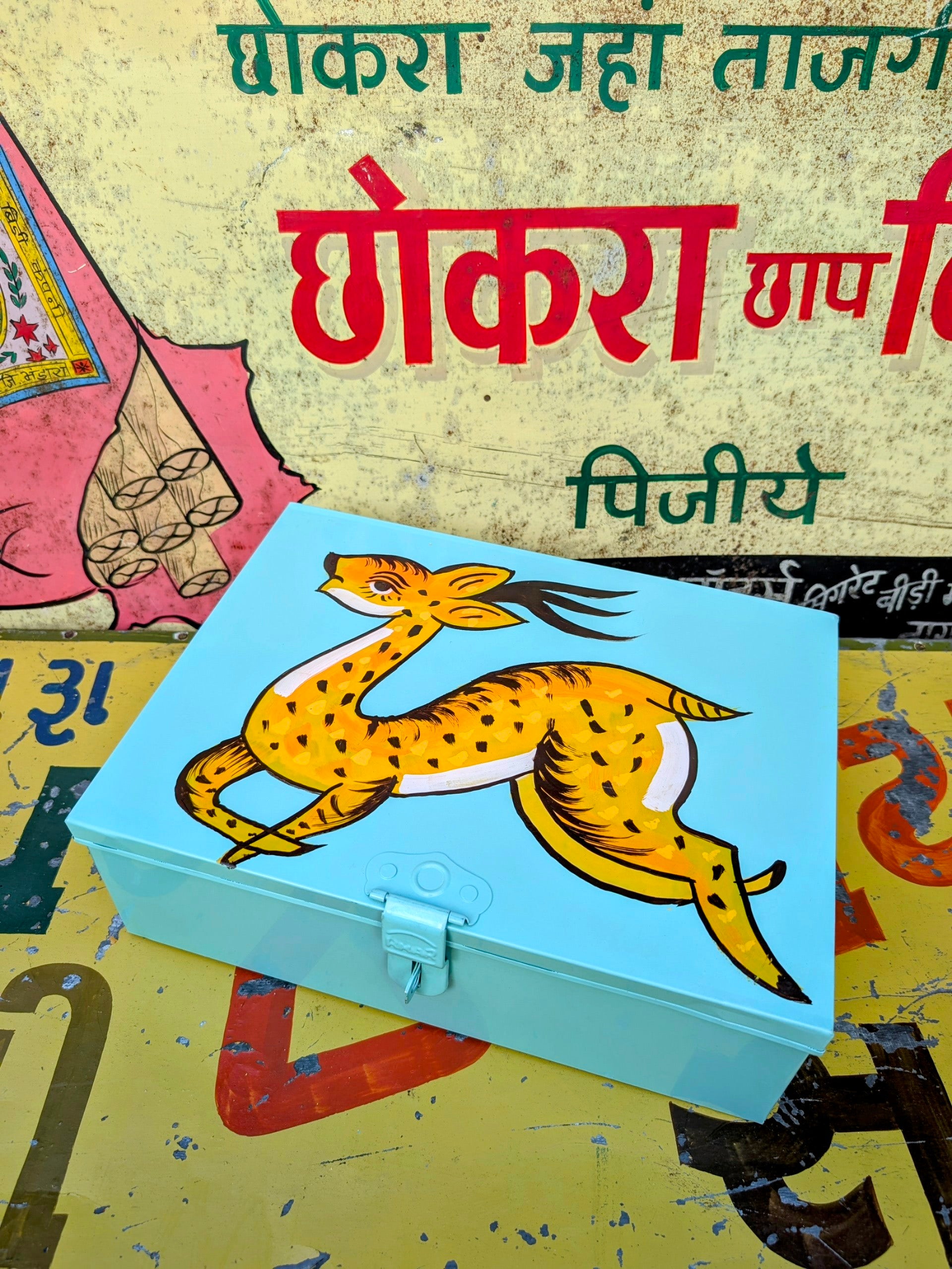 Indian truck art jewellery/sewing boxes