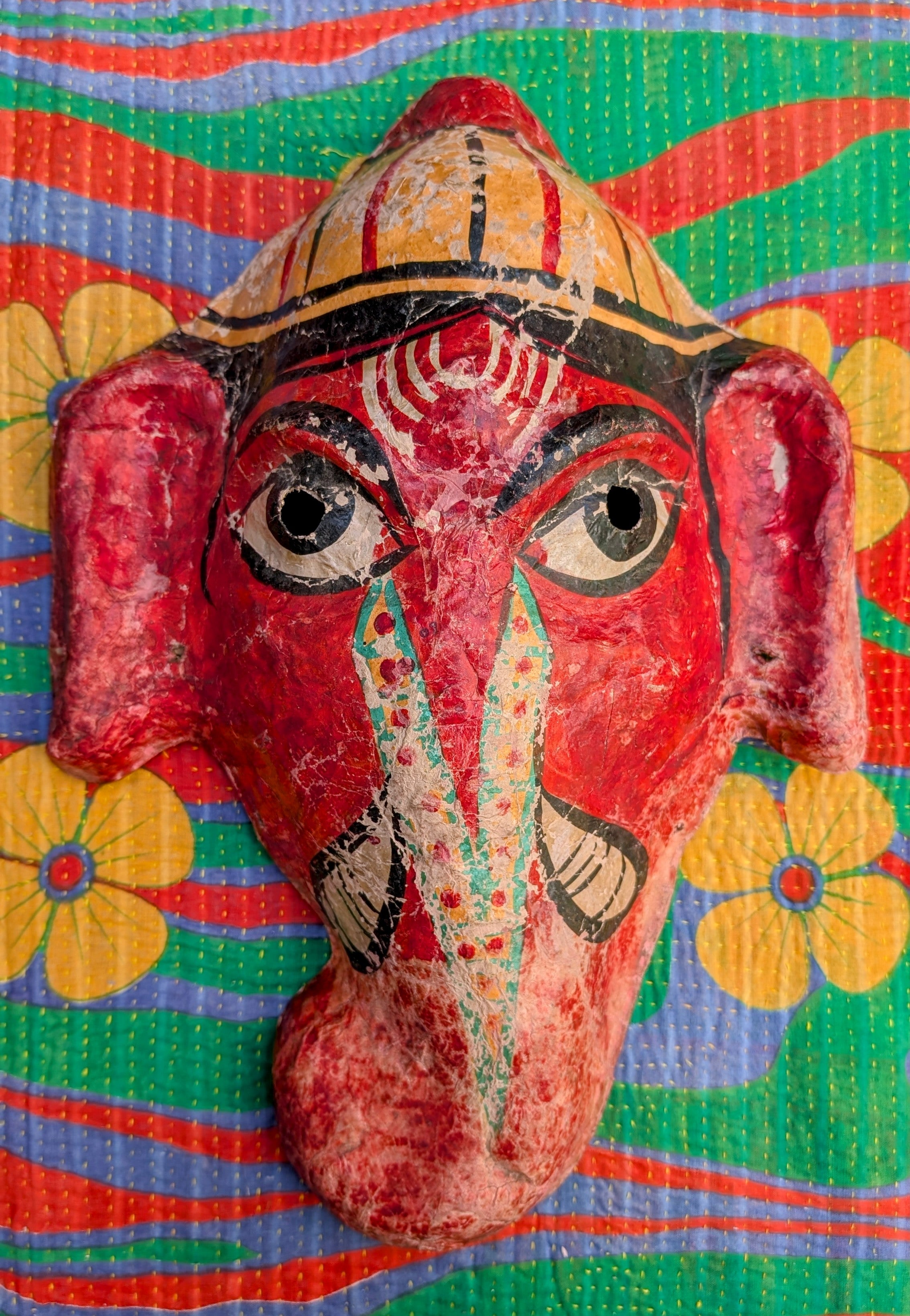 Indian paper mache masks