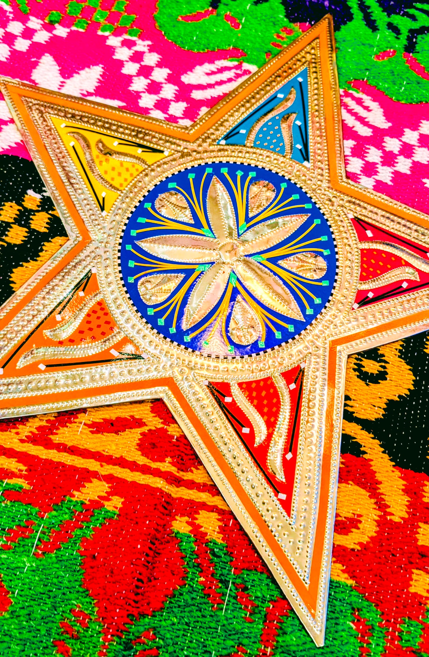 Colour pop silver star