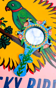 Rajasthani hand painted mirror